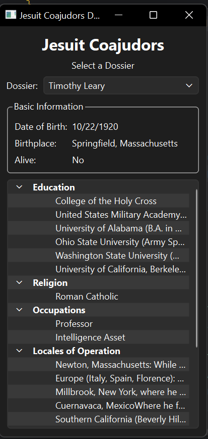 Jesuit Coajudors Program