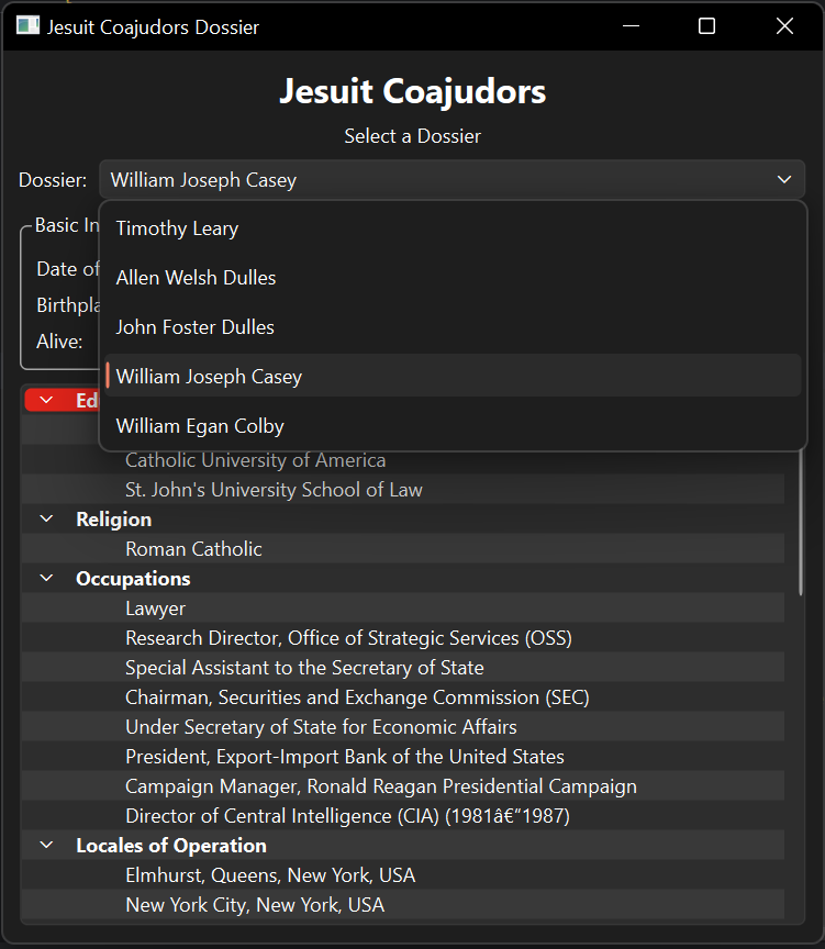 Jesuit Coajudors Program